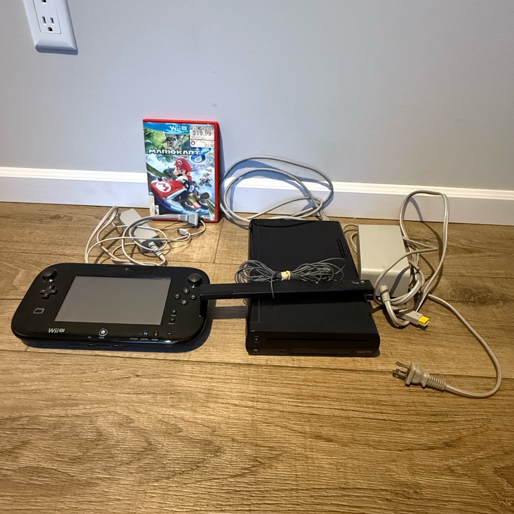Nintendo Black Wii U 32GB Console with Gamepad